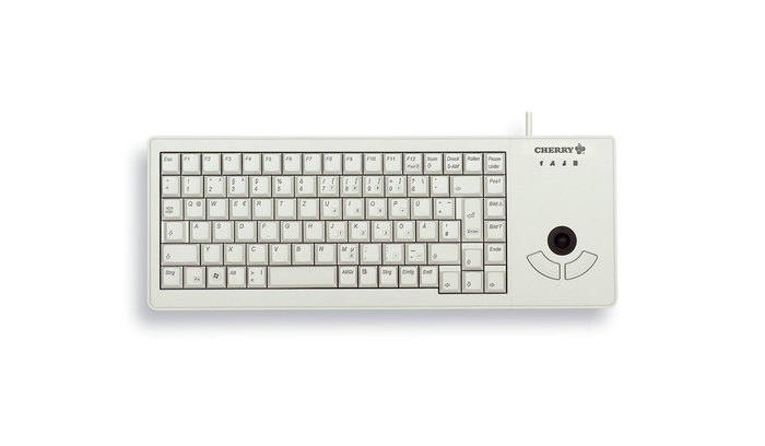 XS TRACKBALL KEYBOARD LIGHTGREY/USB
