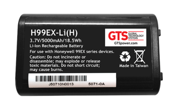 DOLPHIN 99EX/GX 5000MAH LI-ION/3.7V 99EX-BTEC-1 100 PACK