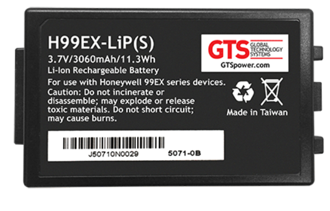 DOLPHIN 99EX/GX 3060MAH/LI-POLM 3.7V 99EX-BTEC-1 50 PACK
