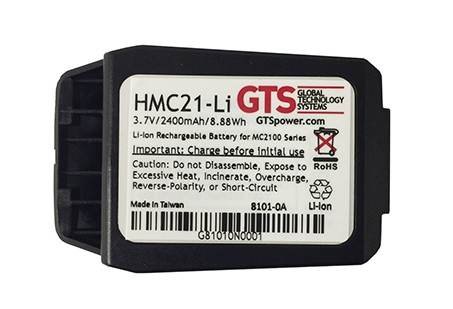 MC2100 RECHARGEABLE BATTERY/3.7V 2400 MAH BTRY-MC21EAB0E