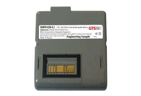 BATTERY FOR ZEBRA RW420 LI ION/4000 MAH 7.4V AK17463-005