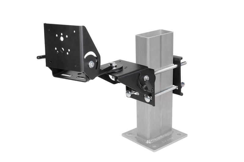 Dual Clam Shell with 3” Arm and Small Back Plate