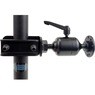 ZIRKONA 3/4IN TO 1-7/8IN POLE/MOUNT W/ ROUND MOUNTING PLATE