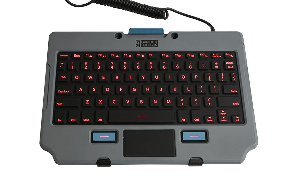 RUGGED LITE BACKLIT KEYBOARD UK/ENGLISH