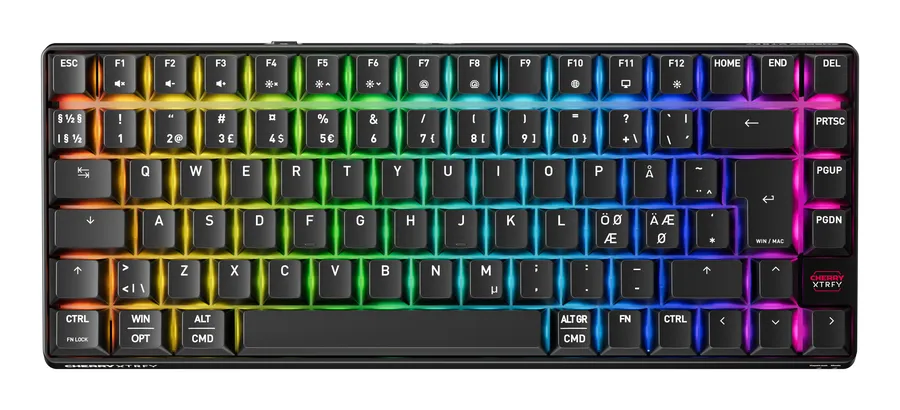 K33 COMPACT FS WIRELESS/KEYBOARD BLACK PAN-NORDIC
