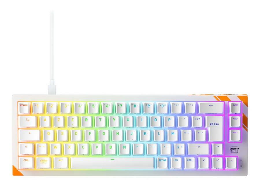 K5 PRO TMR COMPACT KEYBOARD/WHITE MAGNETIC SWITCH GAMING KBD