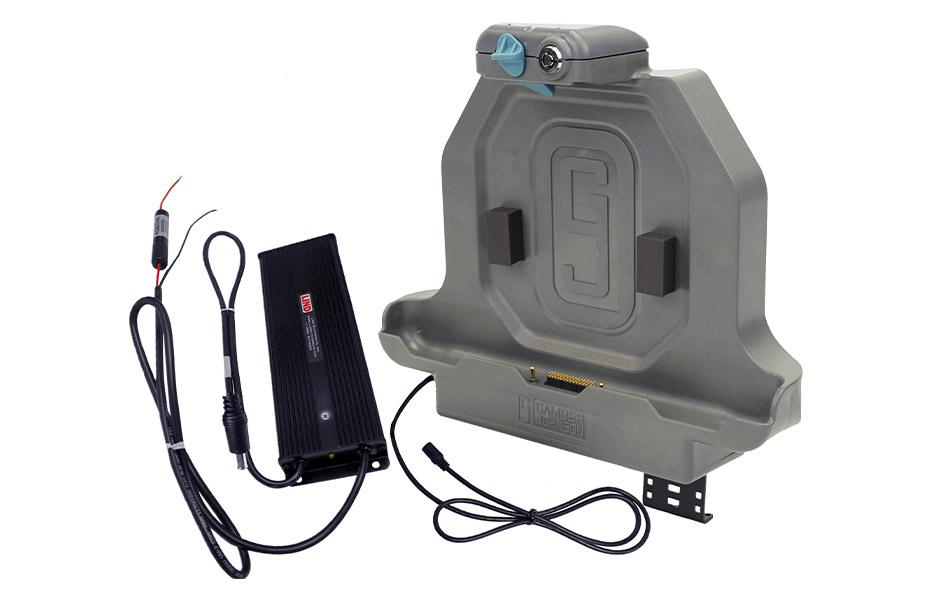 KIT: ZEBRA ET50/51 55/56 10IN/DUAL USB DOCKING STATION W/MP205
