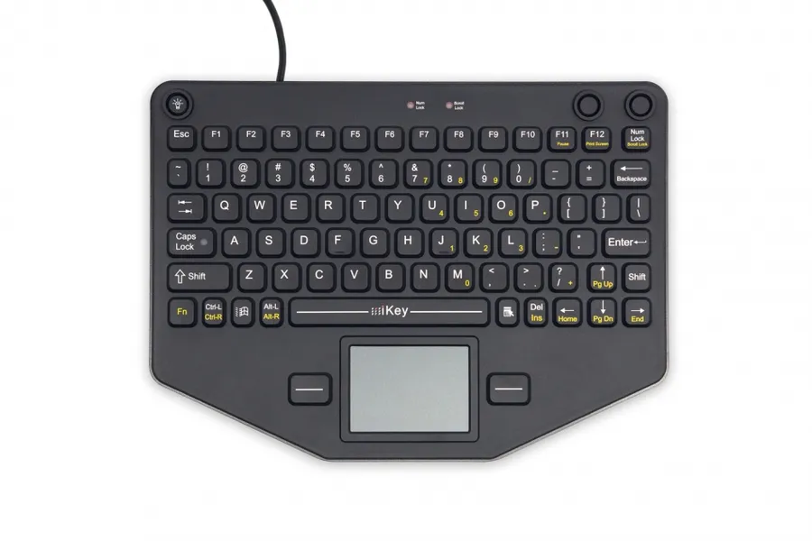 IKEY FULLY RUGGED MOBILE KBD/EN 3XRED BL NEMA 4X -30