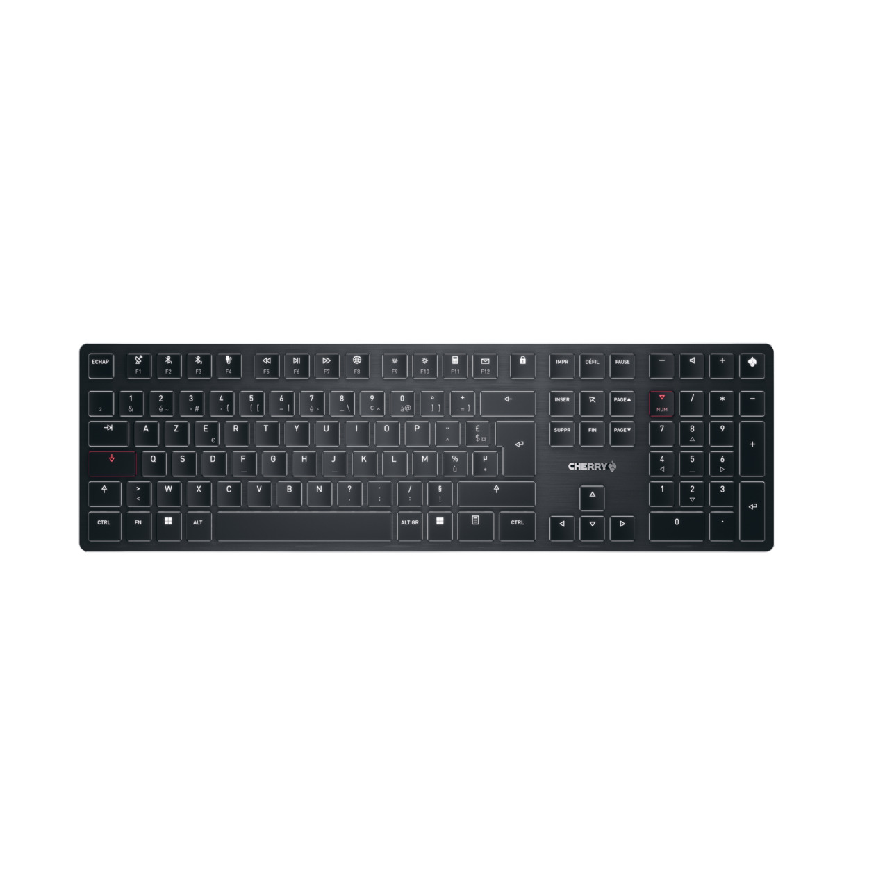 KW X ULTRA LOW PROFILE/CORDLESS PE FRANCE USB BLACK