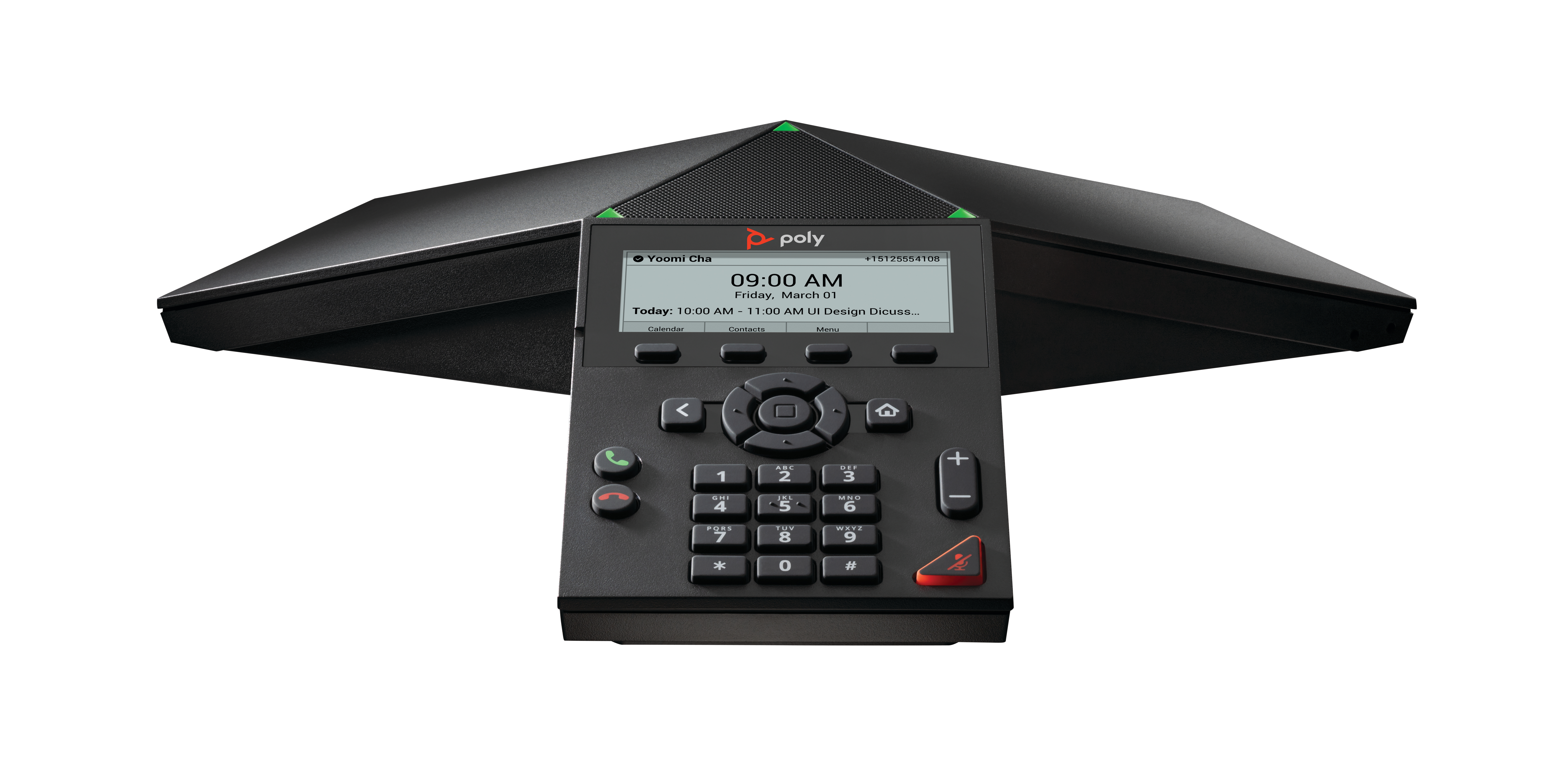 Poly Trio 8300 IP Conference Phone and PoE-enabled No localization