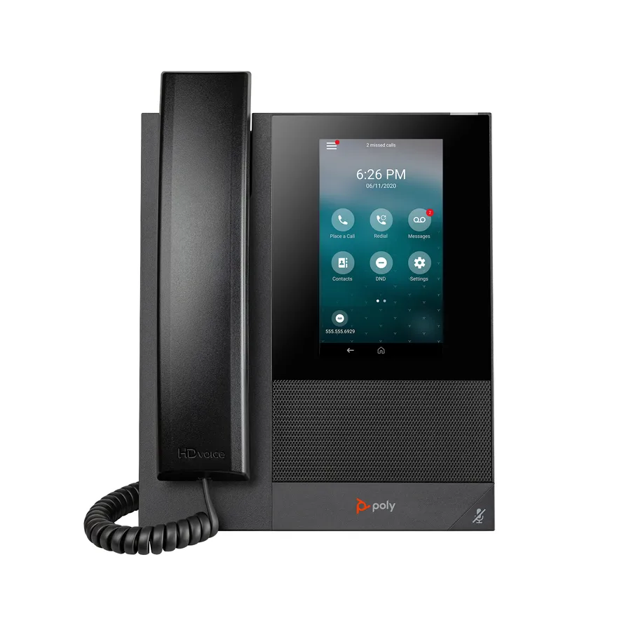 Poly CCX 400 Business Media Phone with Open SIP and PoE-enabled No localization