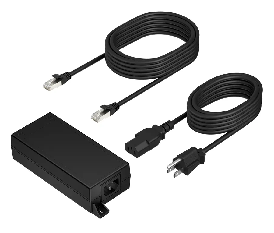 POLY POE++ 65W 2.5G ADAPTER/WITH 3.66M CAT6A CABLE AND POWER