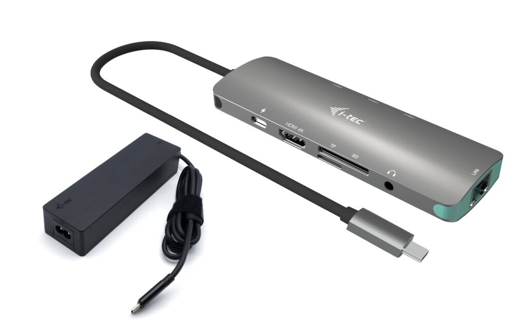 I-TEC NANO LAN DOCK + P/S 100W/DOCK 4K HDMI LAN PD 100W UK