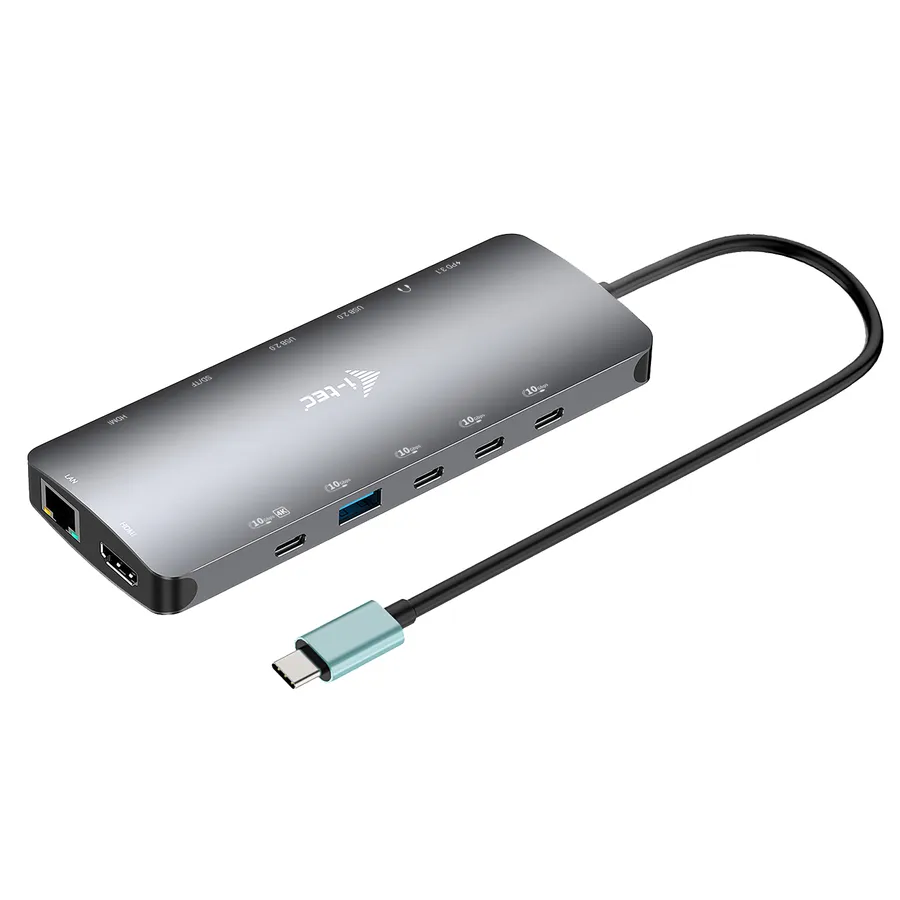 I-TEC USB-C NANO 3X LCD DOCK/2X HDMI 1X USB-C VIDEO PD 140W