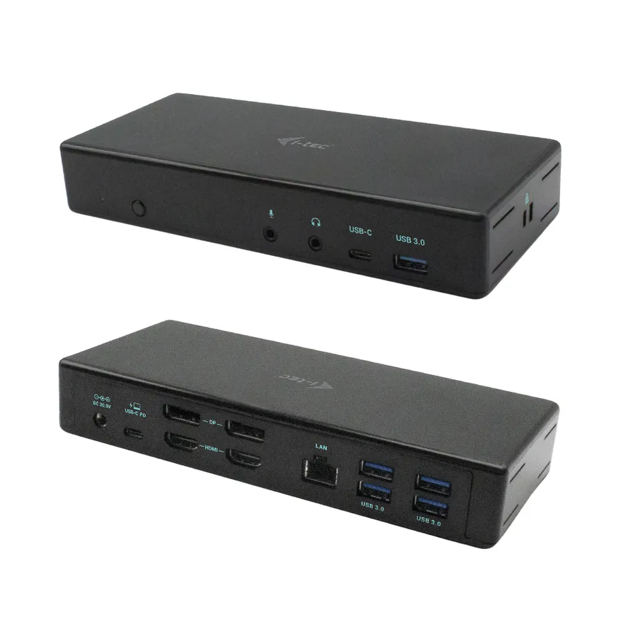 I-TEC USB-C QUATTRO DISPLAY/DOCKING STATION WITH POWER DELIV