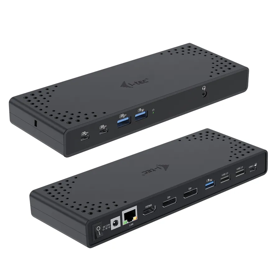 USB-C TRIPLE DISPLAY DOCKING/STATION GEN 2 PD 100W UK VERSION