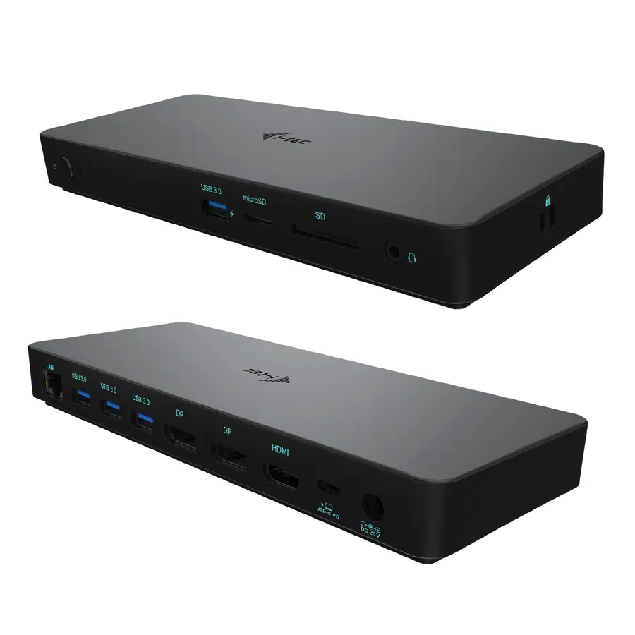 USB-C/THUNDERBOLT 3 TRIPLE/DISPLAY DOCKING STATION WITH PD