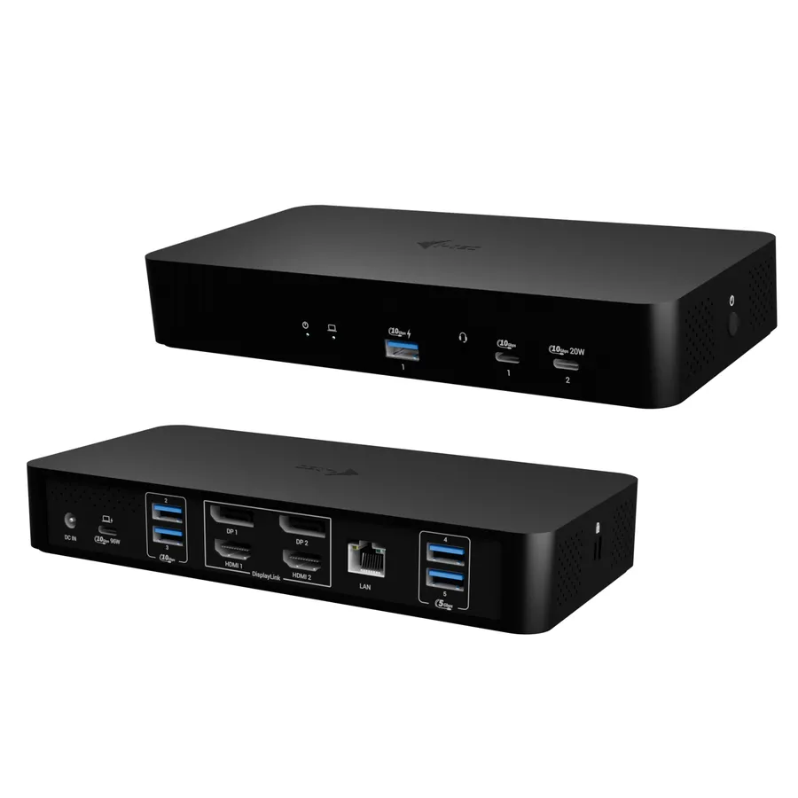 I-TEC UNIVERSAL INTELLIGENT/DUAL DISPLAY DOCKING STATION POW