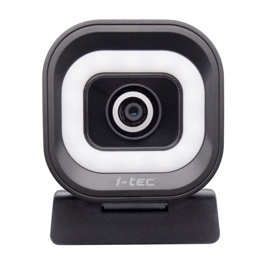 I-TEC SOLOMON 700 4K WEBCAM/STREAM WEBCAM WITH RING LIGHT