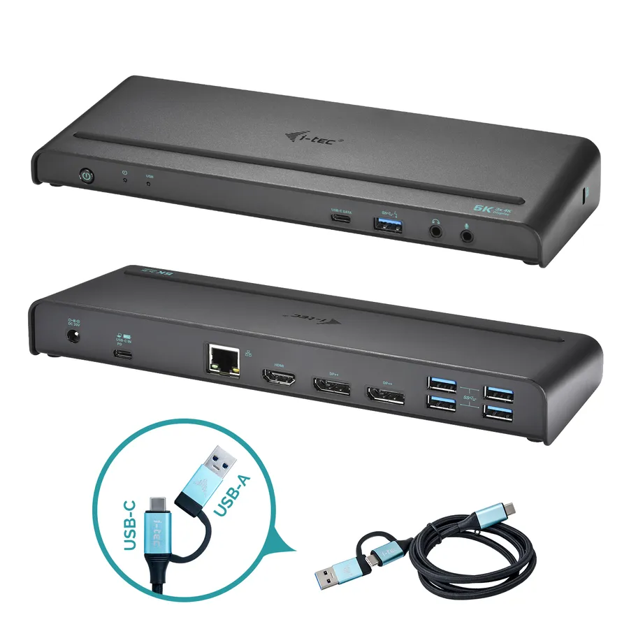 I-TEC USB-C / 3.0 TRIPLE DOCK/POWER DELIVERY 85W ITALY VER.