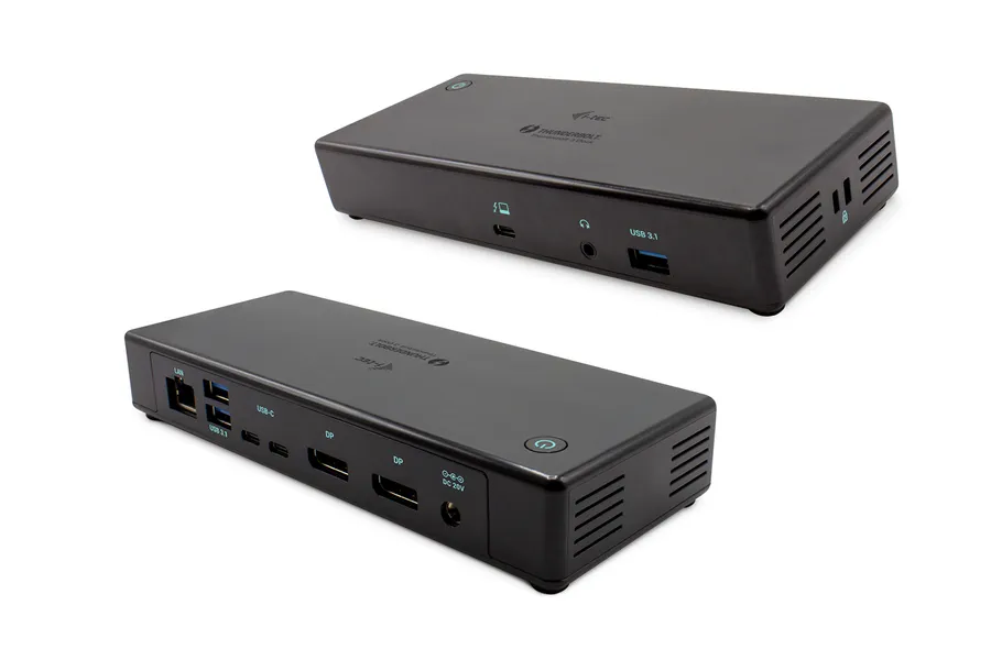 I-TEC THUNDERBOLT 3 2X LCD DOCK/USB-C COMPATIBLE DP 1.4 PD 85W