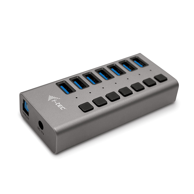 I-TEC USB 3.0 HUB 7 PORT 36 W/.