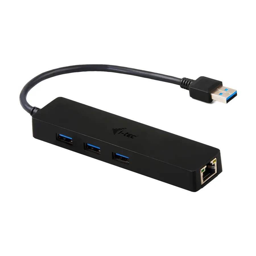 I-TEC USB 3.0 SLIM HUB + GLAN/3X USB 3.0 10/100/1000MBPS