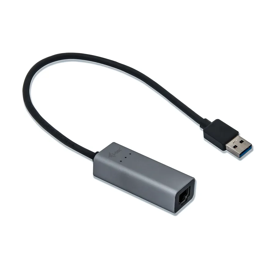 I-TEC USB 3.0 METAL GLAN ADPTR/RJ-45 SPACE GREY UP TO 1GGBPS