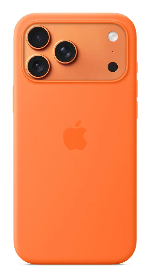 IPHONE 17 PRO MAX SILICONE CASE/WITH MAGSAFE ORANGE