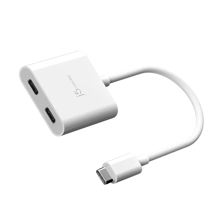 USB-C TO DUAL USB-C WITH VIDEO/OR POWER DELIVERY