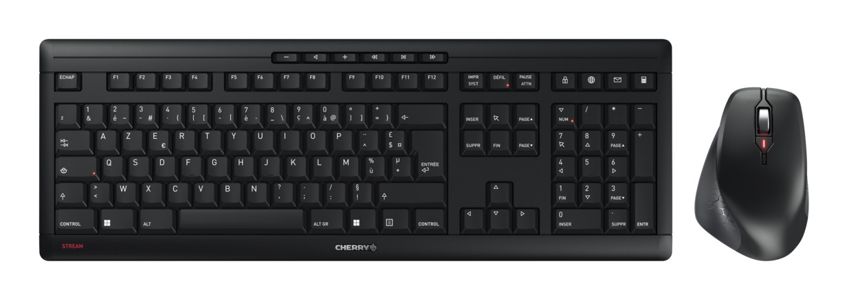 CHERRY STREAM DESKTOP COMFORT/FR BLACK