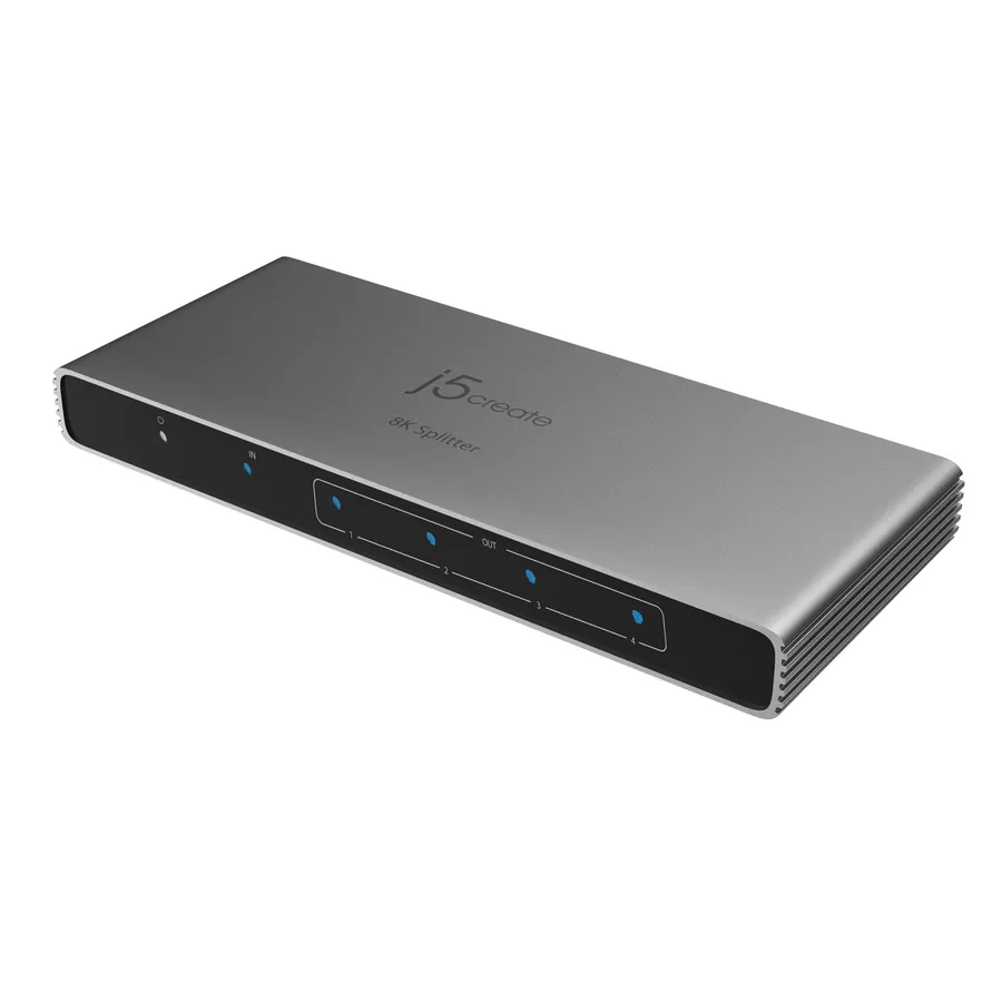 8K HDMI 2.1 4-WAY SPLITTER/