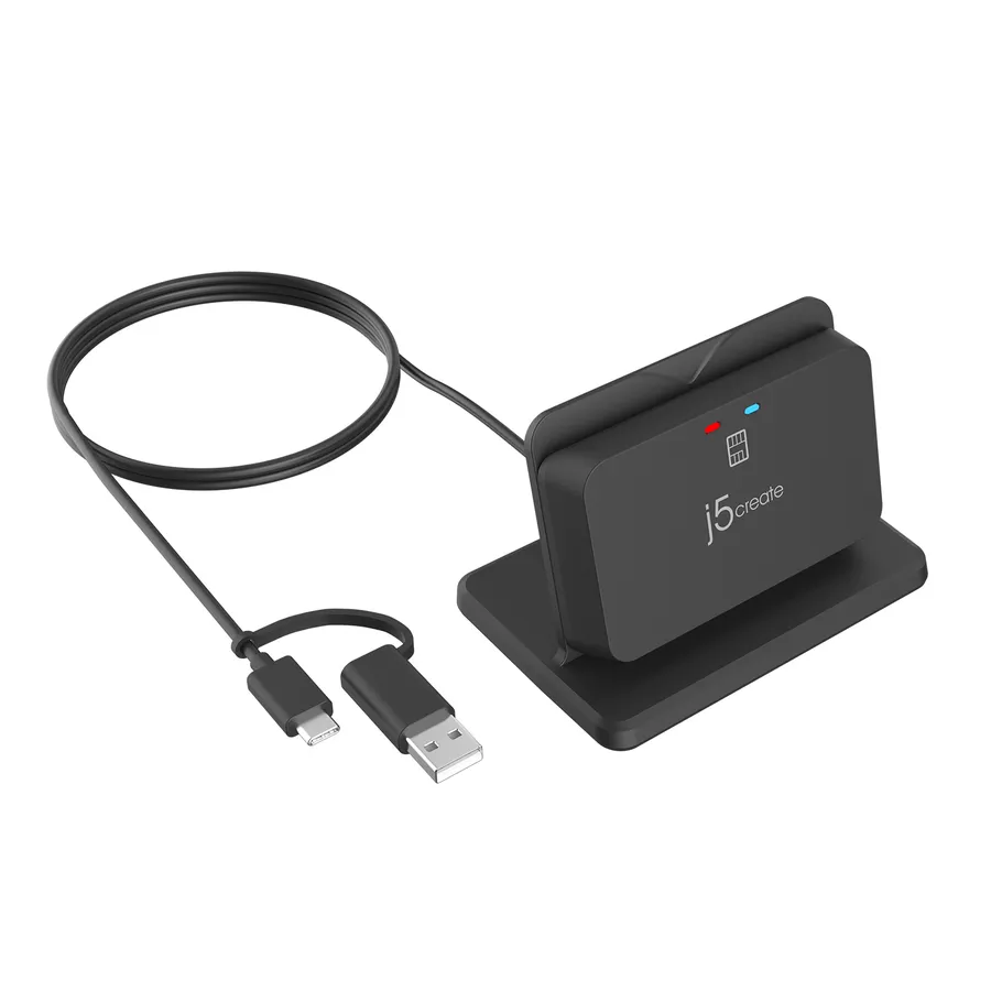 USB SMART CARD / CAC READER/STAND