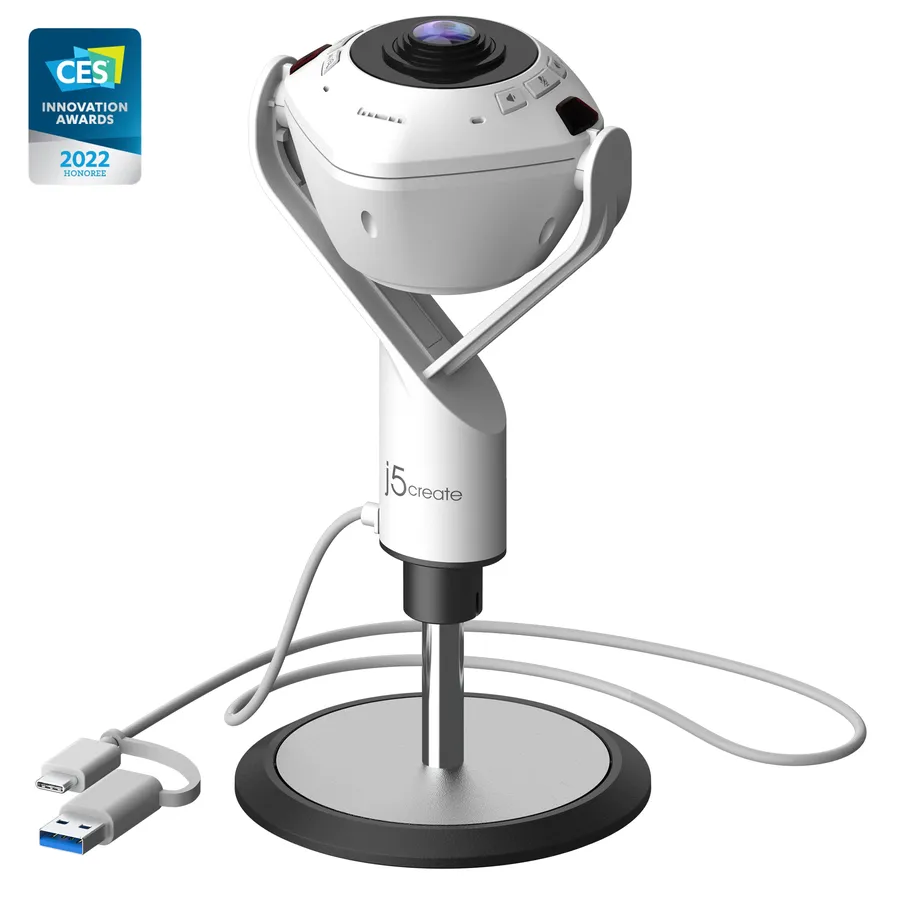 360 AI-POWERED WEBCAM WITH/SPEAKERPHONE