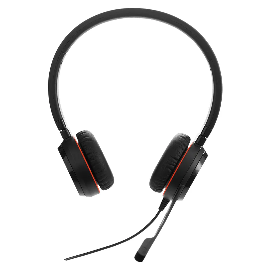 JABRA EVOLVE 20 SE STEREO MS/USB C/A ADAPTER LEATHER