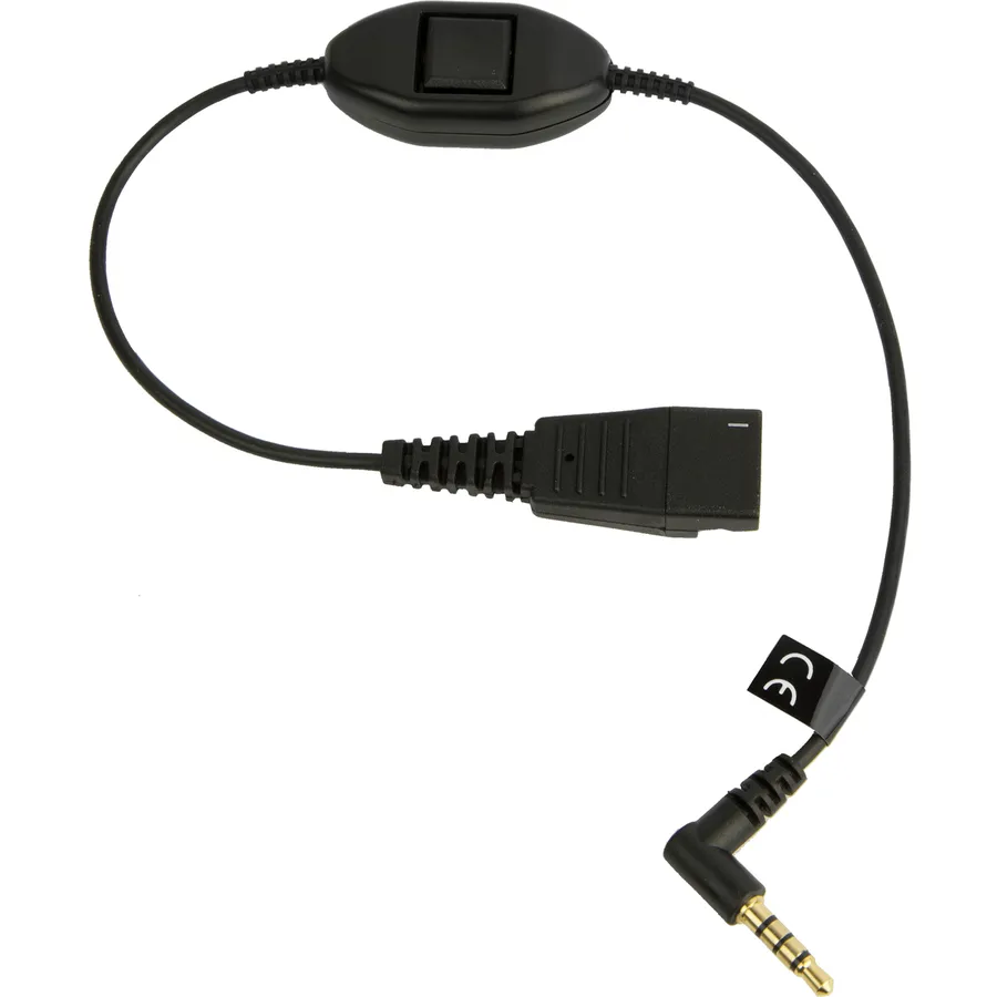 LINK MOBILE QD TO 3.5 MM W.PTT/SUPERVISOR CORD