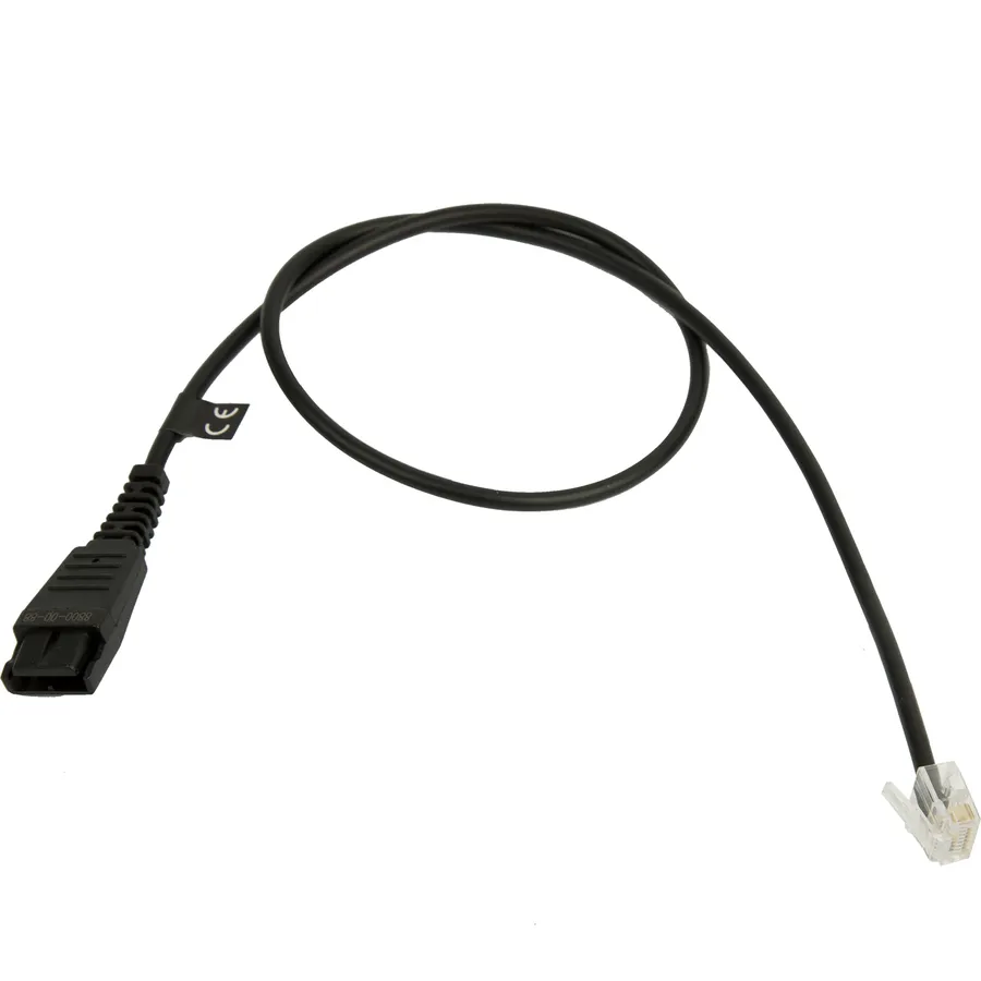 CABLE W/ QD TO RJ45 PLUG 8PIN/F/ AGFEO ST 40