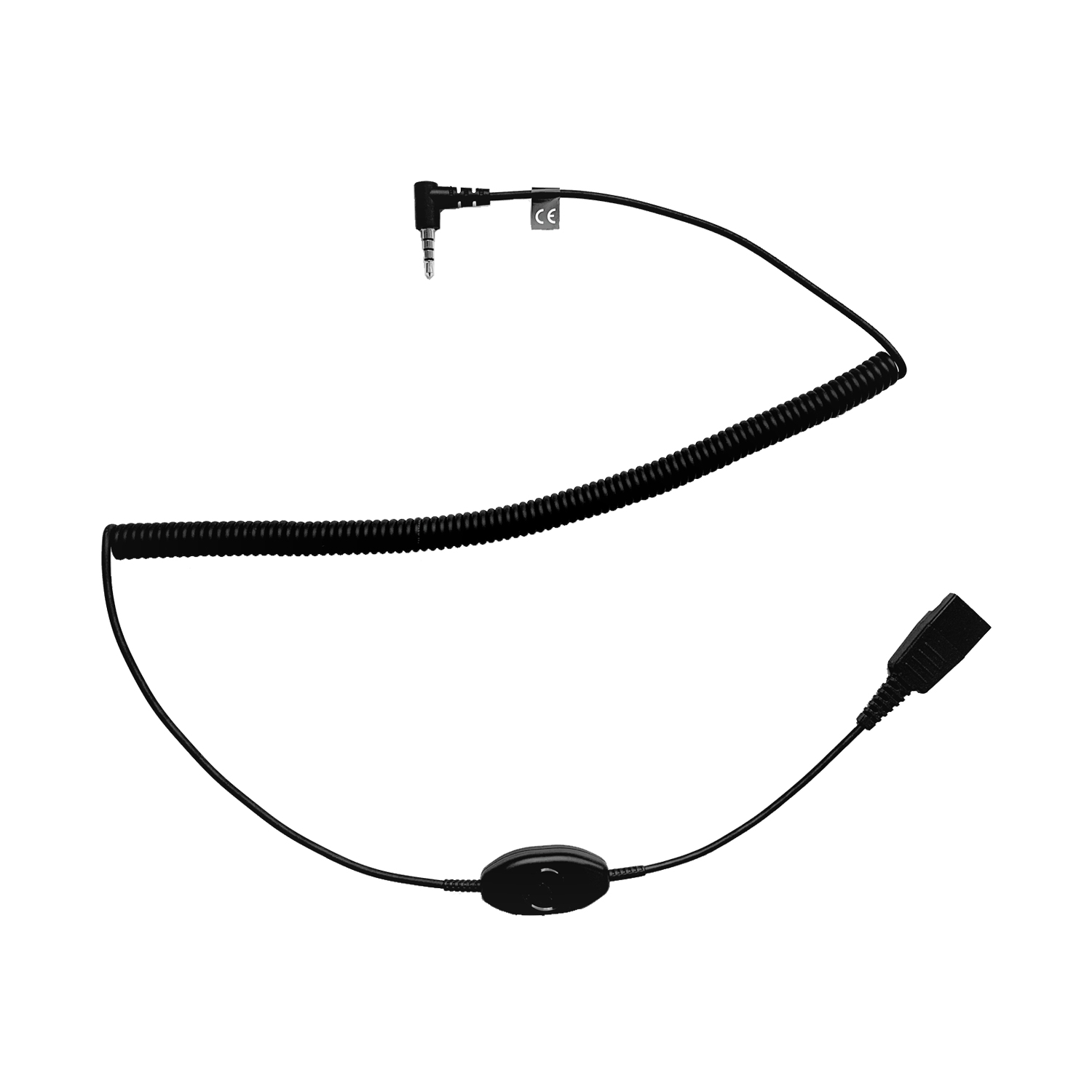 JABRA QD TO 3.5MM WITH PTT/BUTTON
