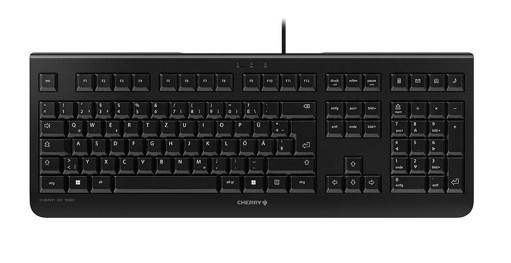 KC 1000 KEYBOARD CORDED/LAYOUT-PORTUGAL BLACK