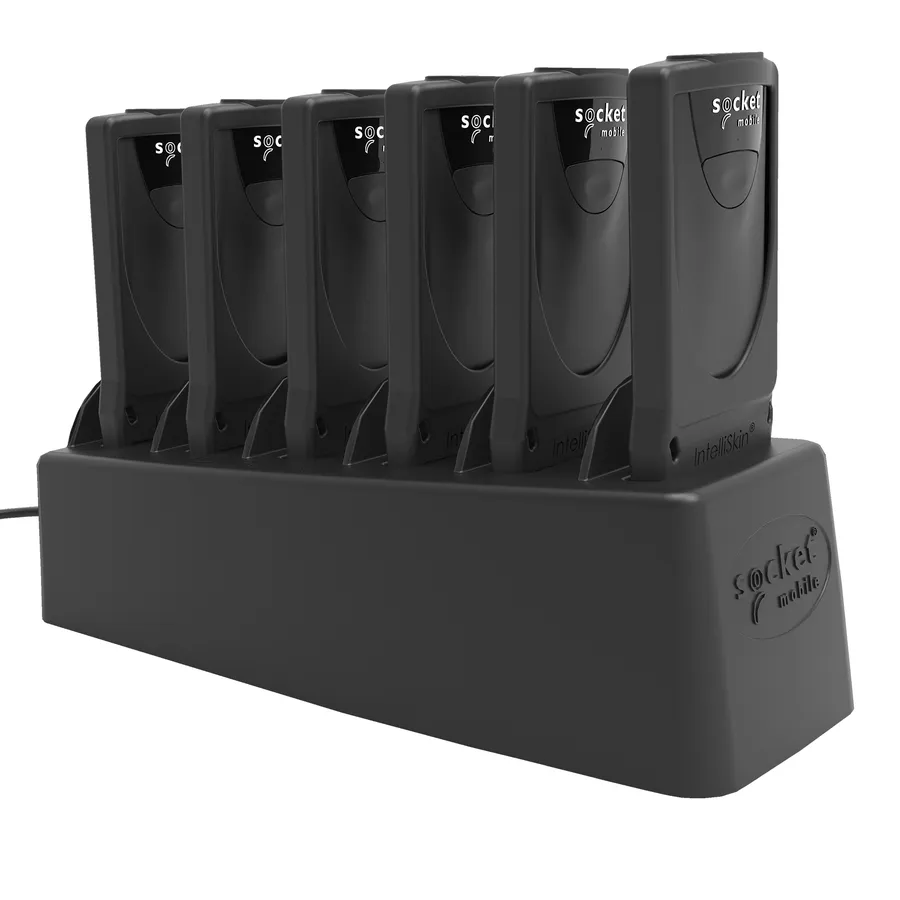 DURASCAN D840 UNIVERSAL BC/MULTI-BAY CHARGER 6 PACK BUNDLE