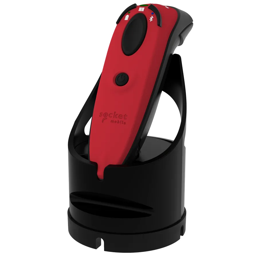 DURASCAN D764 SPECIALTY DPM/BARCODE READER RED CHARGING DOCK