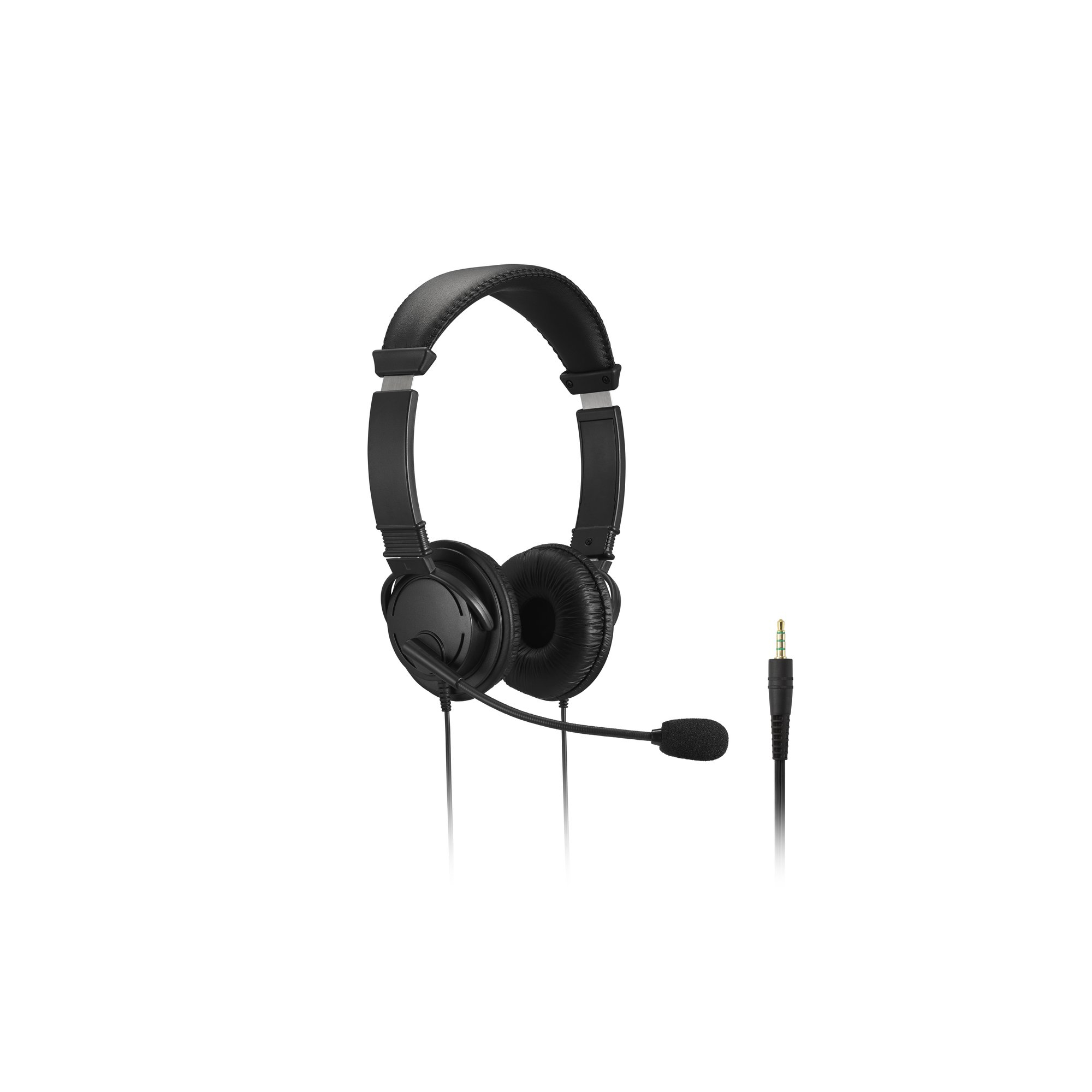 KENSINGTON HIFI HEADPHONES WITH/MIC AND VOLUME CONTROL BUTTONS