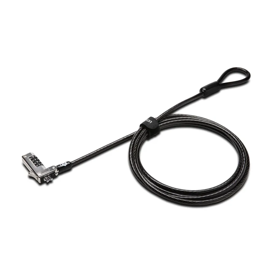 SLIM RESETTABLE NANOSAVER/COMBINATION LAPTOP LOCK
