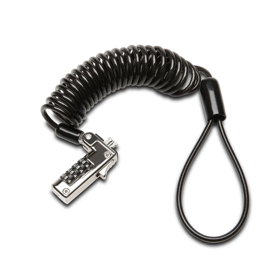 KENSINGTON SLIM RESETTABLE/COMBINATION PORTABLE LAPTOP LOCK