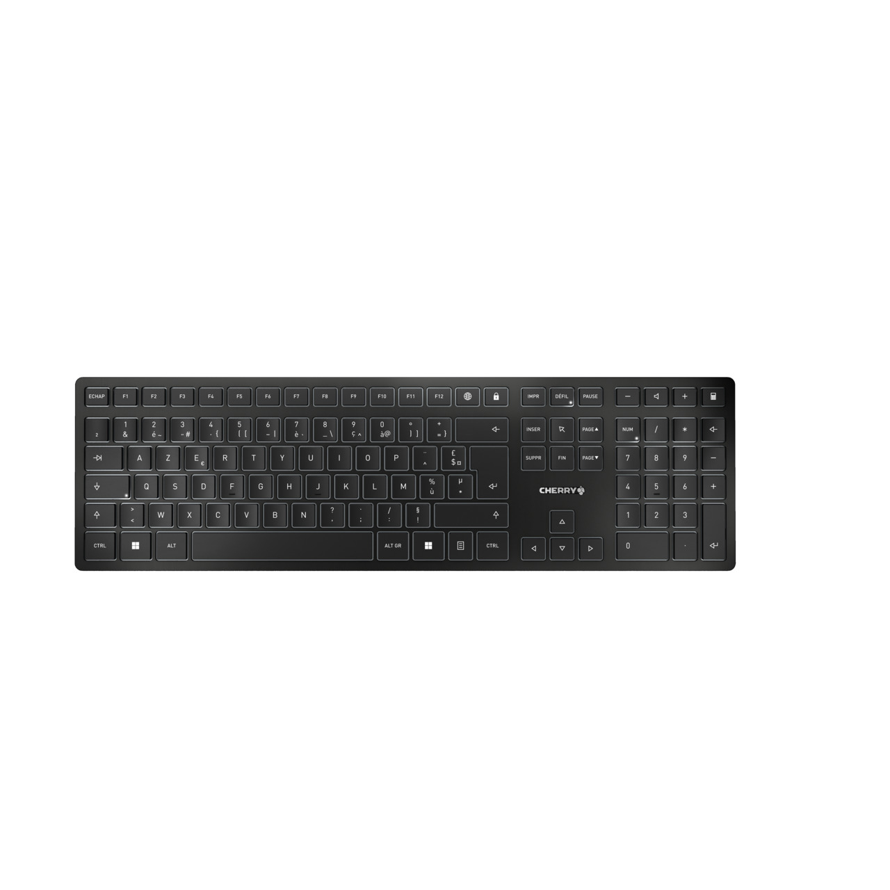 KW 9100 SLIM FR KEYBOARD/WIRELESS BLACK FRANCE