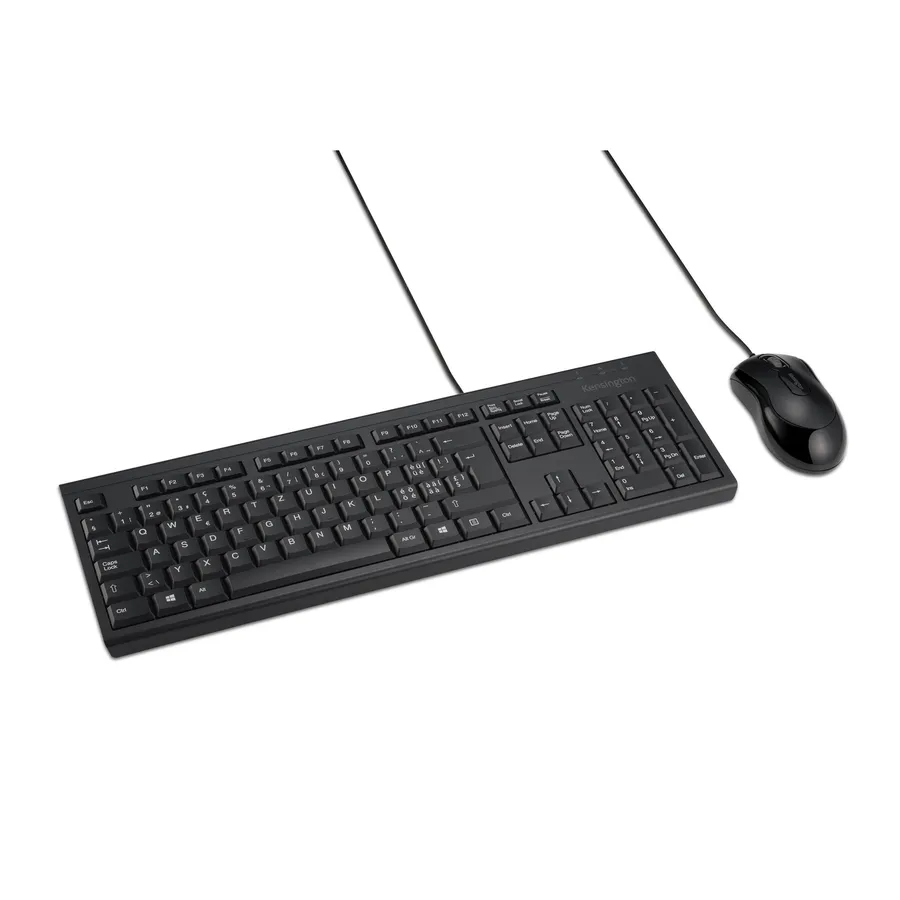 KENSINGTON KM100 EQ KEYBOARD/AND MOUSE SET - CH