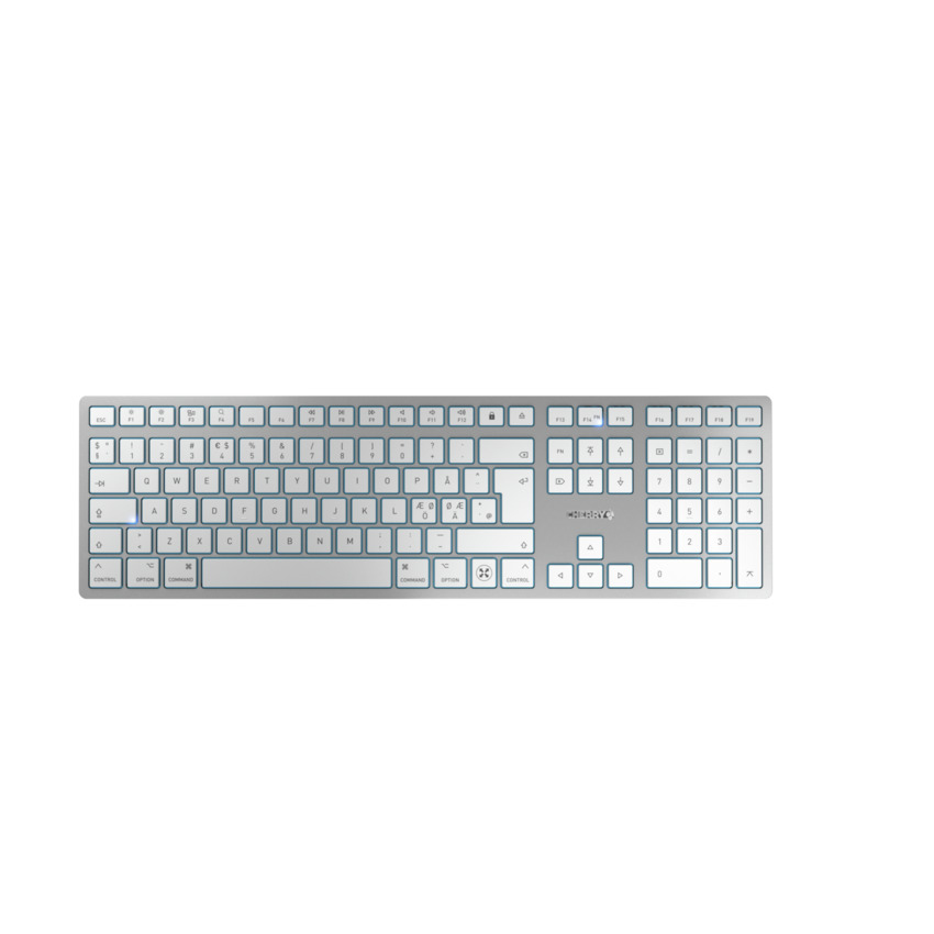 KW 9100 SLIM FOR MAC KEYBOARD/WIRELESS SILVER UK-ENGLISH
