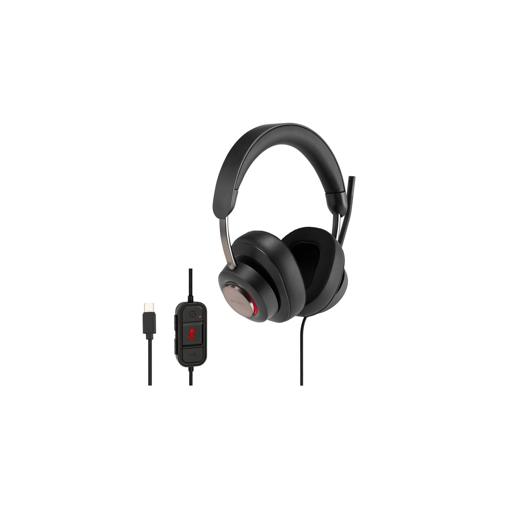 KENSINGTON H2000 USB-C HEADSET/USB-C/ USB-A (C TO A ADAPTER INC