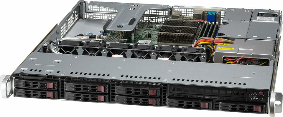 1U BARE LGA-1200 E-2300 8X2.5/4XRAM 3XPCI-E 2X10GB I210 400W