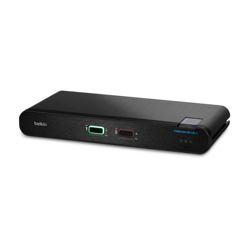 2P SNGL HEAD DP/HDMI TO DP/HDMI/VIDEO SECURE DT KVM SWITCH PP4.0